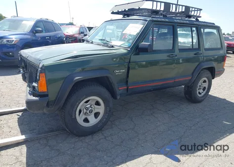 1996 Jeep Cherokee Sport/Classic from USA, damaged, VIN 1J4FJ68S9TL204809